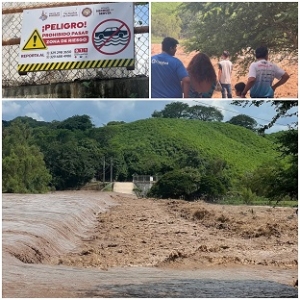 PC Bahía de Banderas recomienda precaución ante creciente del río Ameca