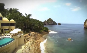 Semarnat da luz verde a construcción de rompeolas en Los Arcos de Mismaloya