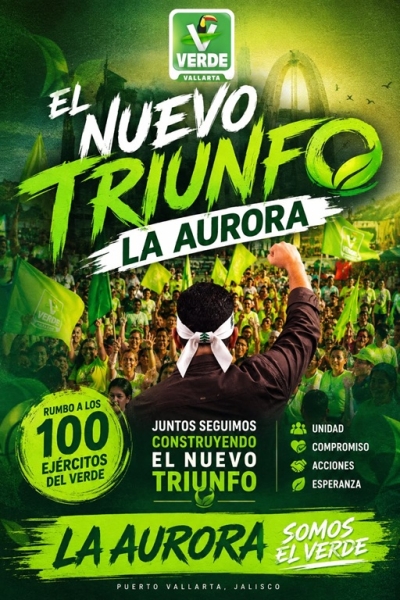 La Aurora se pintó de Verde: cientos de vallartenses fortalecen un proyecto que nace desde las colonias