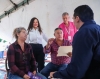 Héctor Santana escucha y responde en la Audiencia Ciudadana número 42 en San Juan de Abajo