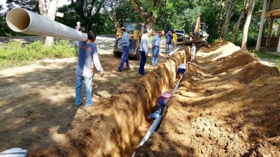 Avanza Ayuntamiento con obra de agua potable en zona rural