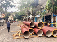 Calle Venustiano Carranza del centro de PV seguirá cerrada hasta el sábado