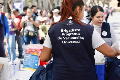 Despliegan más de 2 mil brigadistas para cortar cadenas de contagios del sarampión en Jalisco