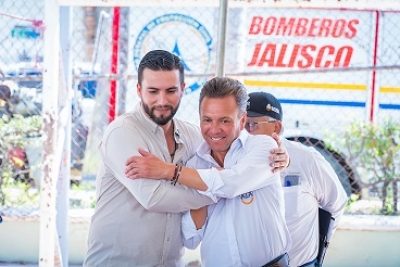 El gobernador Pablo Lemus reconoce a Luis Munguía por su pronta atención a afectados por inundaciones