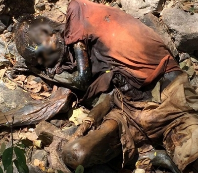 Encuentran cadáver putrefacto por el camino al rancho el Pirulí