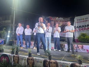 Cierra campaña Gerardo López en Pitillal, podría ser el próximo diputado federal