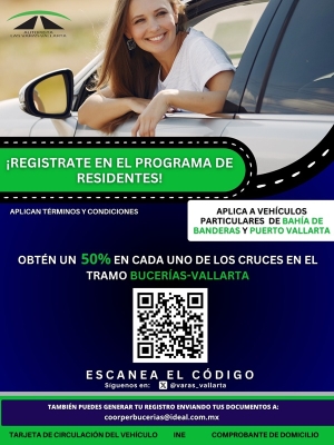 Buscan tarifa preferencial para locales en autopista Vallarta-Bucerías: 50% de descuento en la caseta inicial