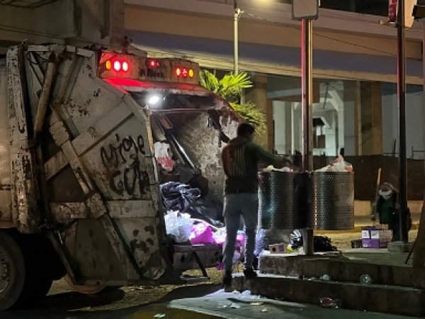 No habrá servicio nocturno de recolección de basura este 31 de diciembre en Vallarta