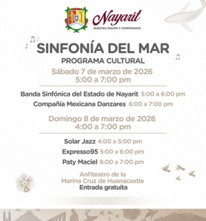 La Marina de La Cruz de Huanacaxtle será sede del evento “Sinfonía del Mar”