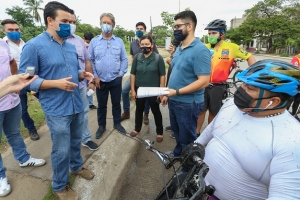 Impulsa Dávalos proyecto de sistema de ciclovías en la ciudad