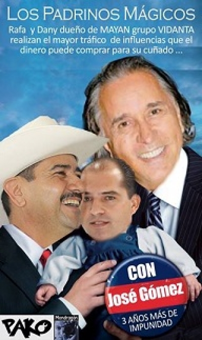 Los promotores de José Gómez y sus peligrosas relaciones