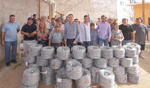 Héctor Santana continúa con el respaldo al campo y a sus ejidos