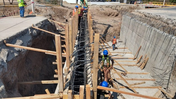 Avanzan Obras del Canal Pluvial de Las Juntas