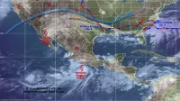 Se mantiene alerta por tormenta tropical “Polo”, desde Punta San Telmo, Michoacán, hasta Playa Pérula en Cabo Corrientes, Jalisco