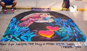 Con éxito y gran participación concluyó el Festival del Gis en Bucerías