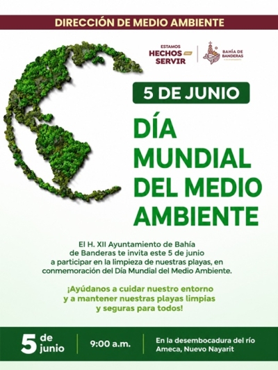 Invita el Gobierno de Bahía de Banderas a jornada de limpieza de playas