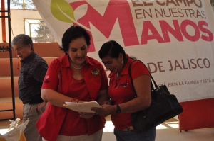 “El huevo al plato” gestionado gracias a Violeta Becerra