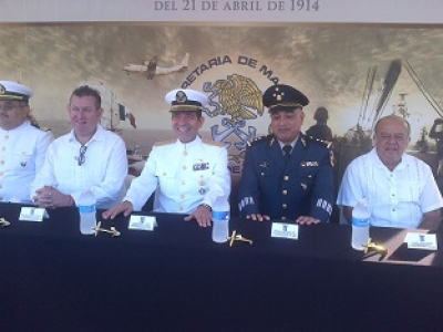 Conmemoran en Puerto Vallarta la Heroica Defensa del Puerto de Veracruz