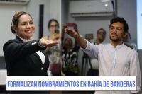 Formalizan nombramientos en BB, Ciola Arévalos a secretaría general y Jesús de los Santos Carreño a Turismo