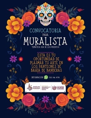 El Gobierno de Bahía de Banderas lanza Convocatoria para Muralistas