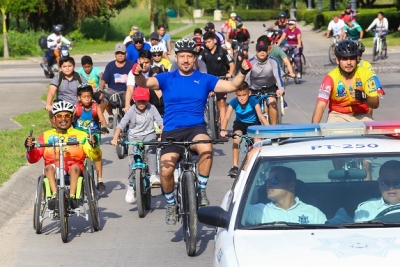 Gran entusiasmo y participación en la ‘7ª Rodada Ciclista’