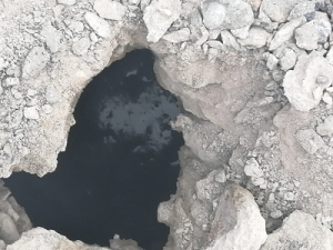 Atiende SEAPAL socavón en la Avenida Medina Ascencio; carriles laterales permanecerán cerrados