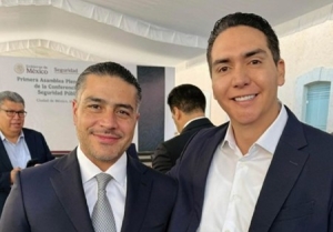 Héctor Santana se reunió con el Secretario de Seguridad Omar García Harfuch