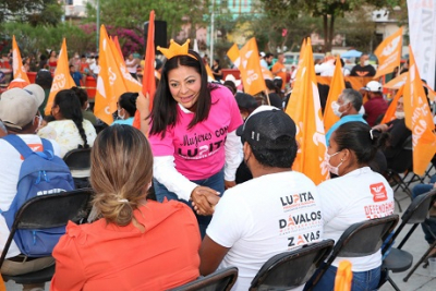 En Joyas del Pedregal apoyarán con todo a Lupita Guerrero