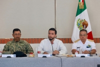 Luis Munguía participa en reunión estatal para fortalecer la seguridad en Puerto Vallarta