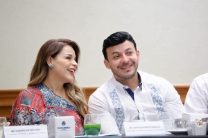 Israel Santillán fortalece la alianza con el sector productivo en encuentro empresarial de COPARMEX