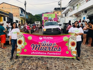 Participa Seapal Vallarta en Desfile por el Día de Muertos