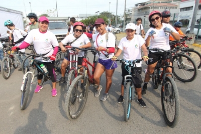 Participan más de 300 ciclistas en la ‘1ª Rodada 2019’