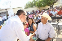 Destacan habitantes de Las Palmas apoyo de Abarca