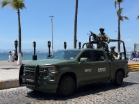 Arriban 200 elementos del Ejército a Puerto Vallarta para reforzar la seguridad