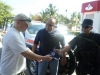 Oficial de Santa Bárbara visita la Comisaría de Policía Preventiva