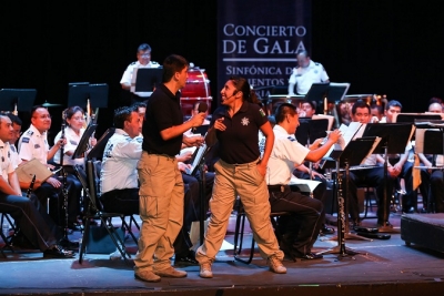 Gran concierto infantil ofrece la Sinfónica de Alientos de la PFP