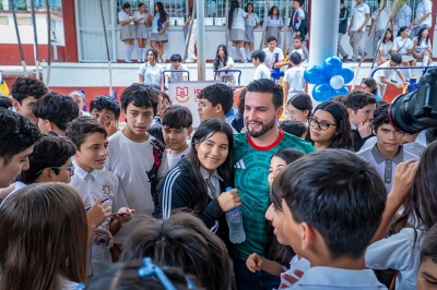 Encabeza Luis Munguía Feria de la Salud en la Secundaria Técnica 81