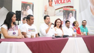Roberto González invita a candidatos a realizar una campaña de respeto