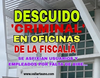 Descuido ‘criminal’ en la Fiscalía Regional de Justicia; trabajan sin aire acondicionado y sin ventiladores
