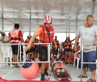 La Marina realizó evacuación médica en Islas Marietas