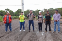 Supervisa Israel Santillán avance de la obra en El Tondoroque