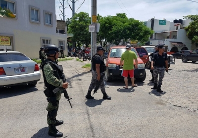 Autoridades de los tres niveles de gobierno, realizan Operativos de Seguridad en todo el municipio