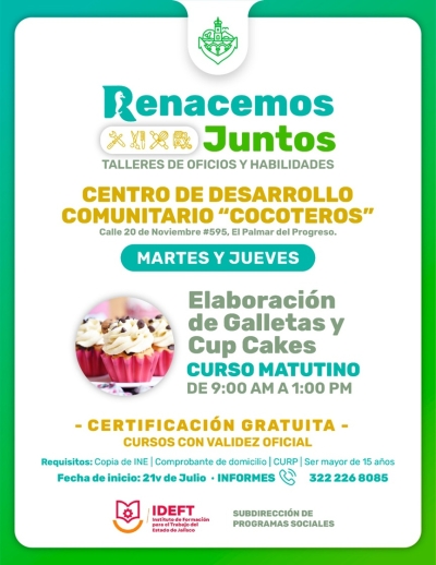 Gobierno de Puerto Vallarta impulsa talleres de oficios gratuitos para la población