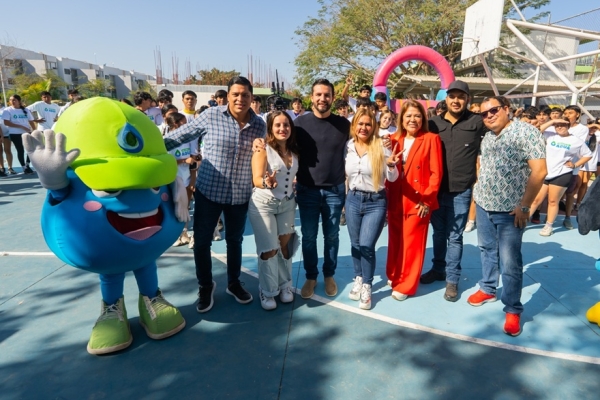 Niñas, niños y jóvenes se suman a los festejos del Día Mundial del Agua