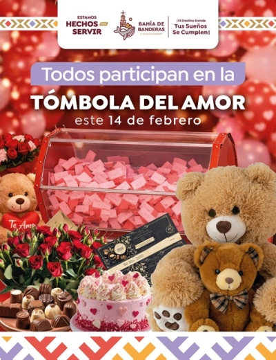 Héctor Santana invita a participar en la Tómbola del Amor este 14 de febrero