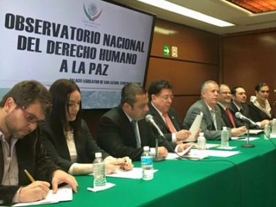 Instalan 1er Observatorio Nacional del Derecho Humano a la Paz en México, académicos y ONG’S Nacionales