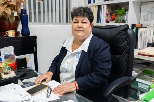 Con vocación de servicio, Angélica Huitrón suma 36 años de trayectoria en SEAPAL