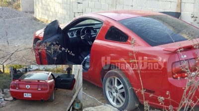 Amagan a prestamista en su Mustang y le roban 90 mil pesos