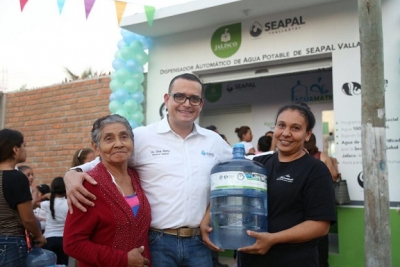 Aguamáticos, beneficio real y permanente para las familias