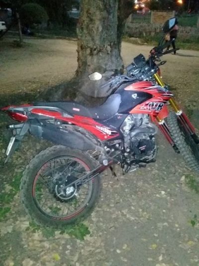 Motocicleta con reporte de robo fue recuperada en PV